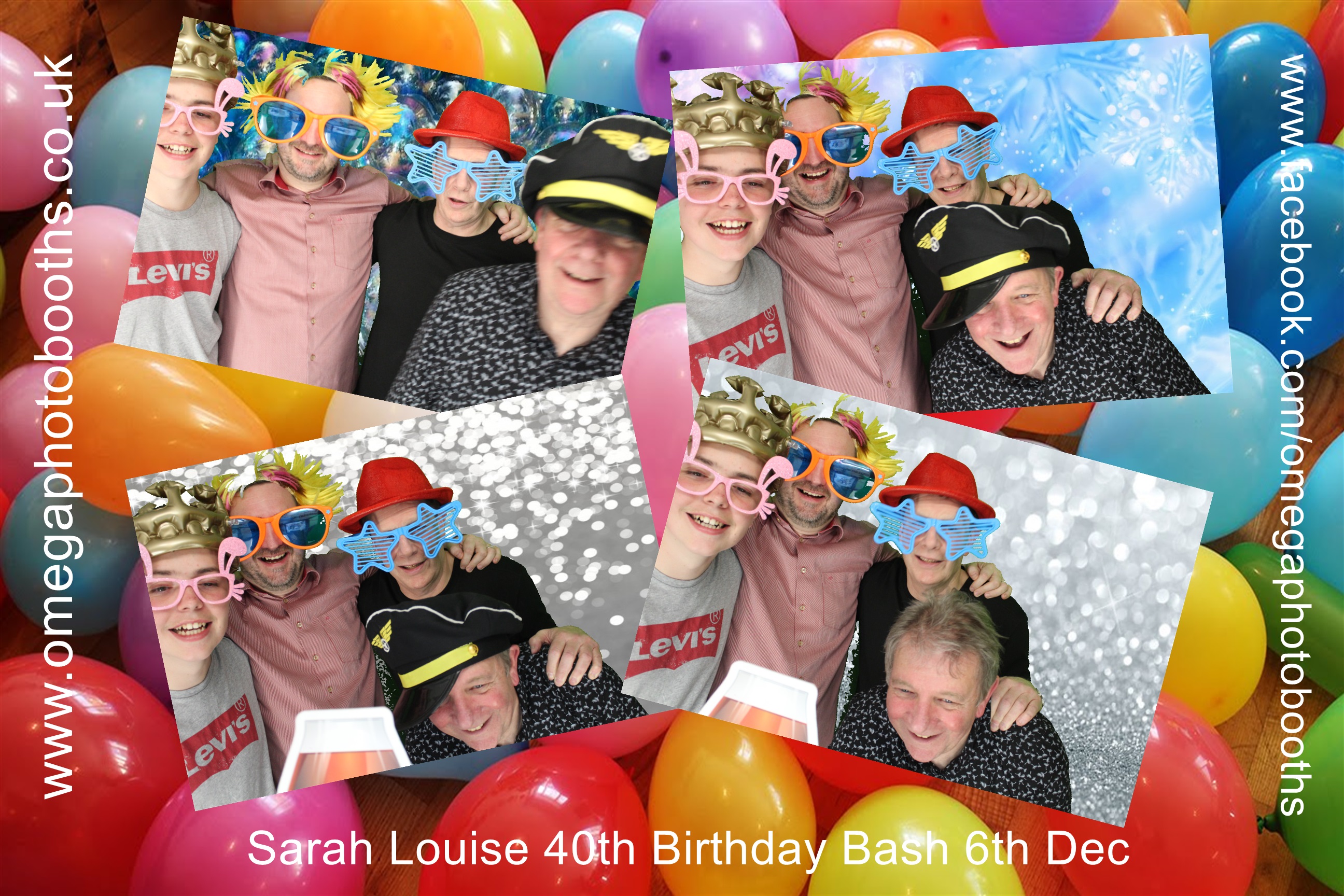 Sarah Louise 40th  | View more photos from the event at gallery.omegaphotobooths.co.uk/u/Omega-Photobooths/Sarah-Louise-40th